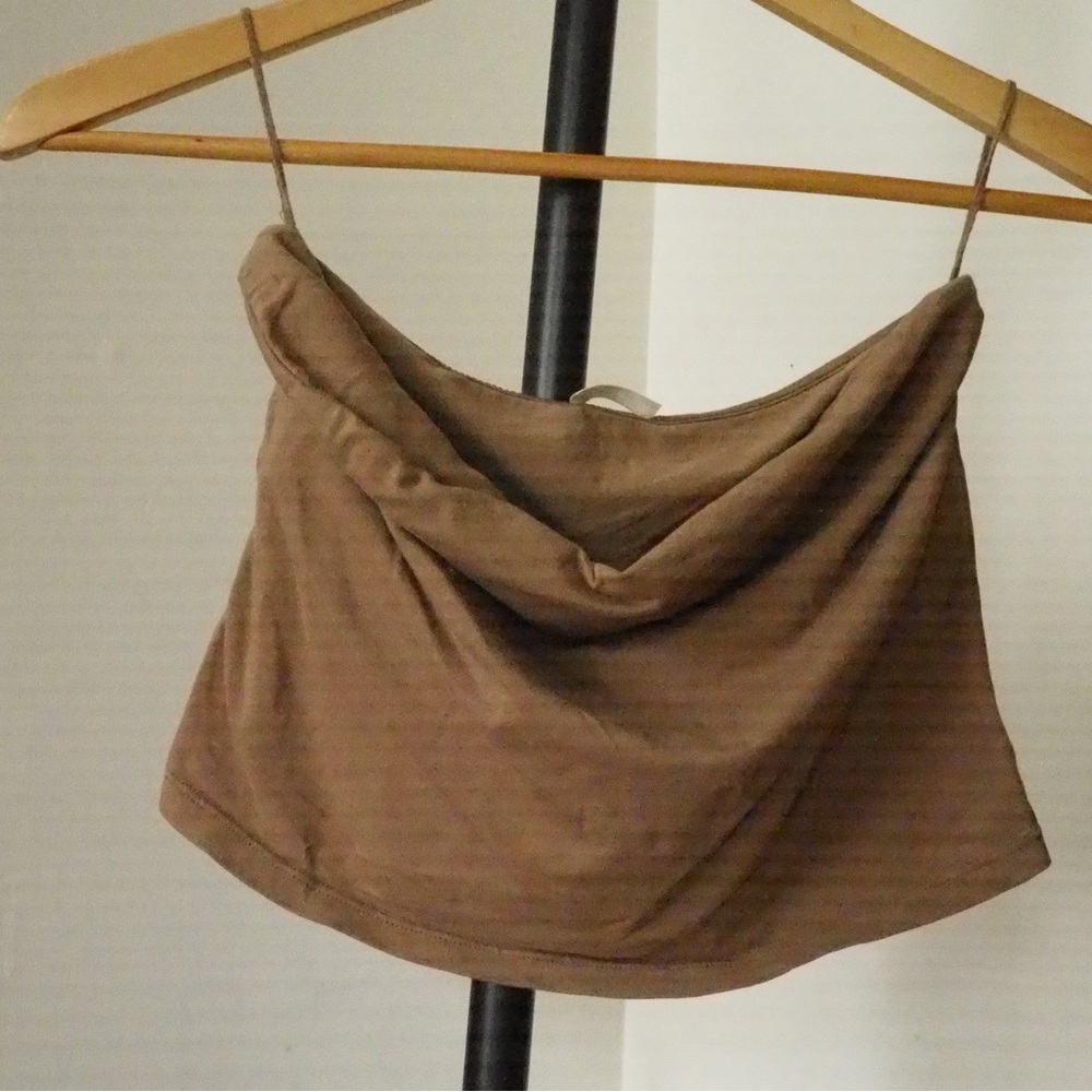 Brown Tube Top